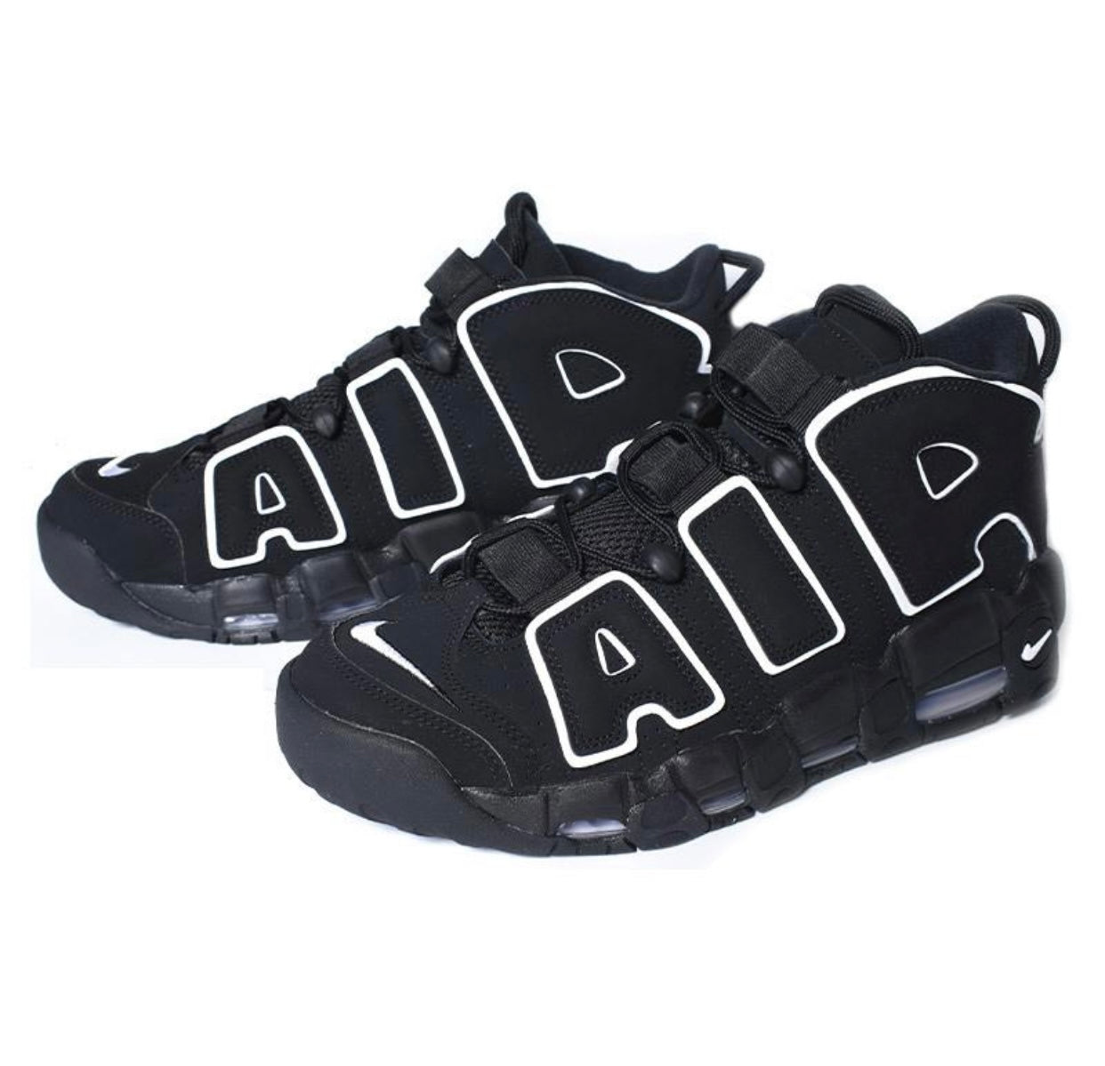 Nike Air More Uptempo - Black White