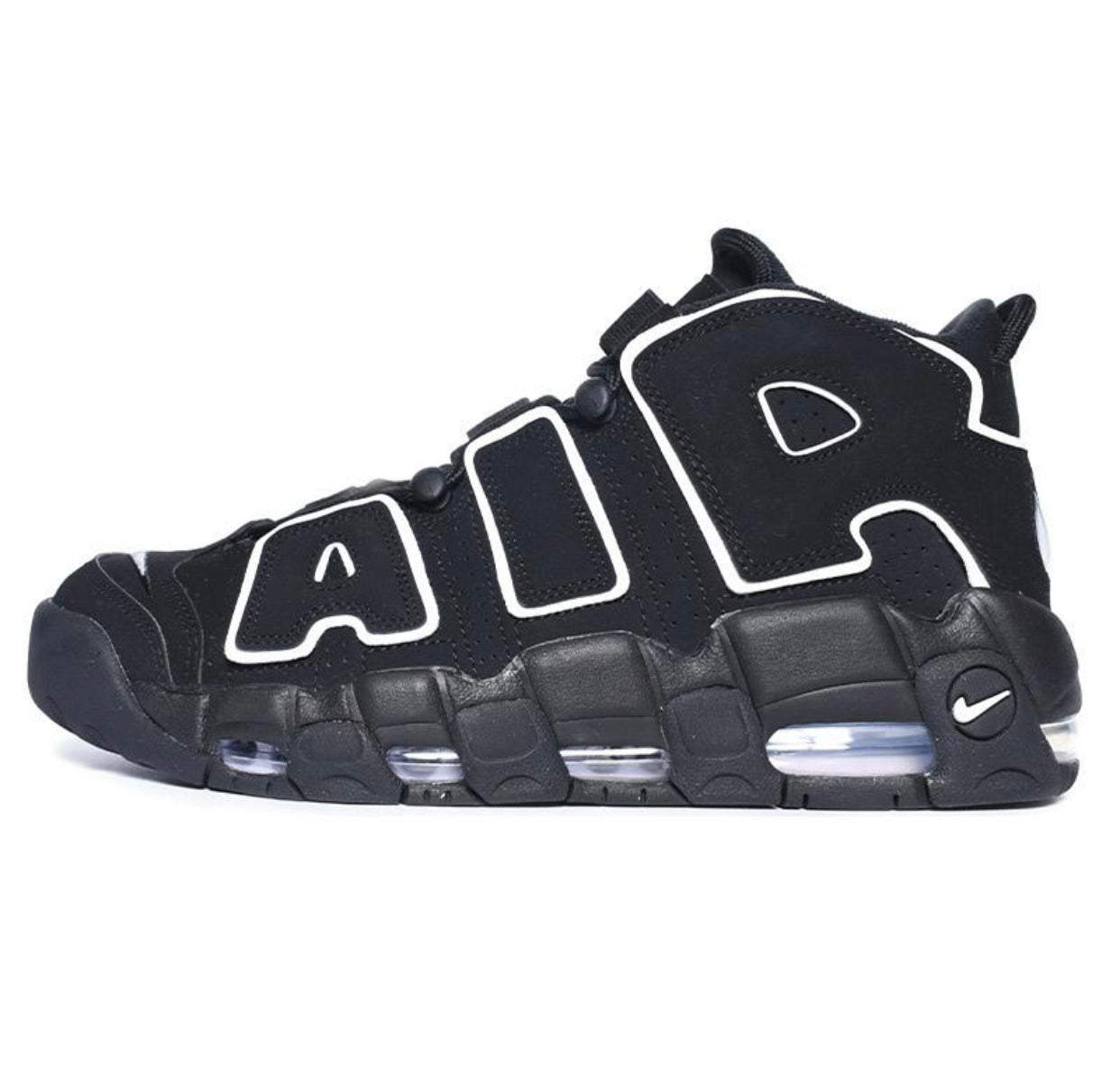 Nike Air More Uptempo - Black White